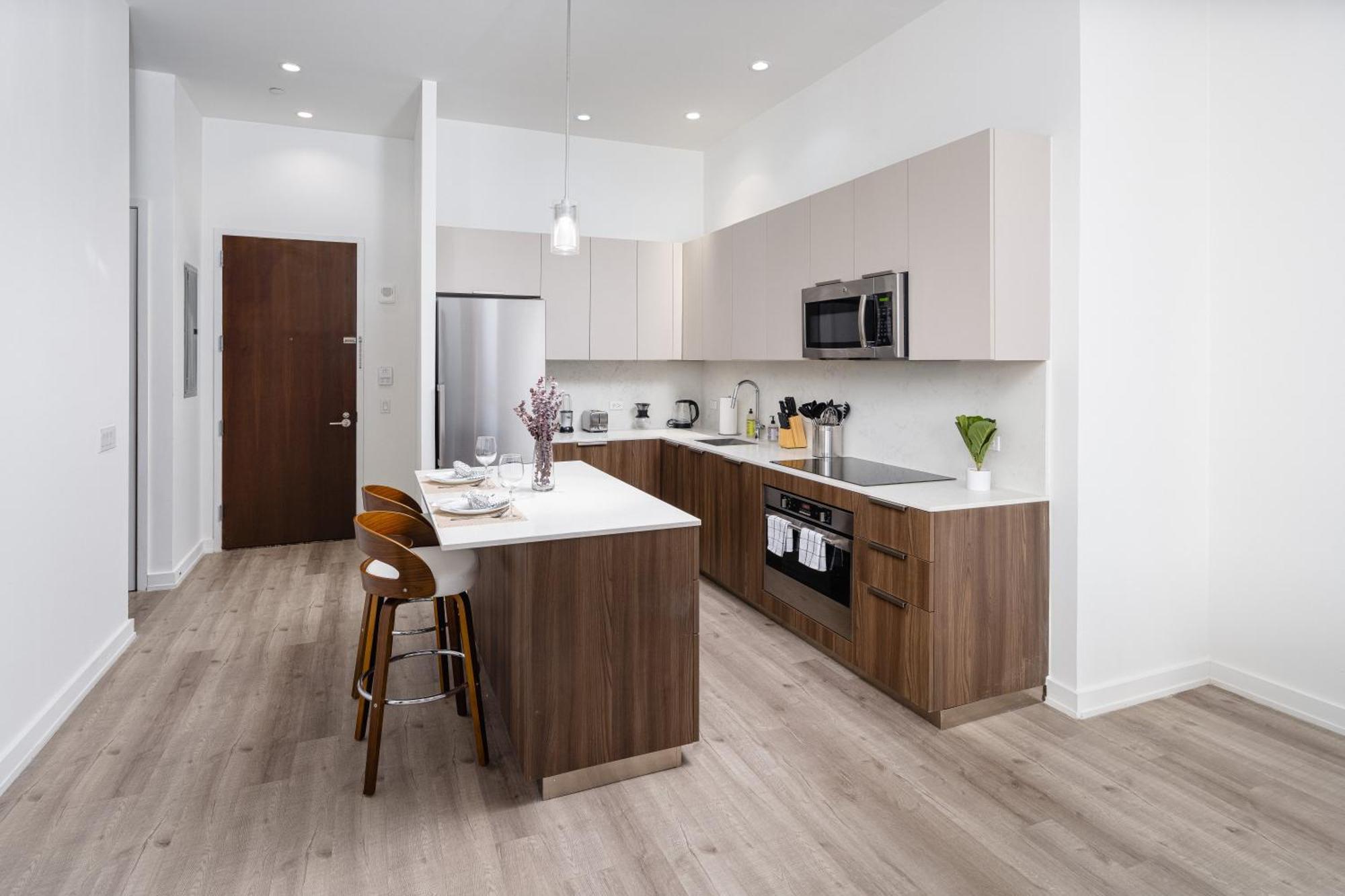 Chic 1bd With Rooftop W/d In Unit Downtown * Nova York